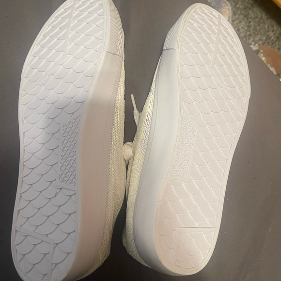 Torrid Holographic Sequin Sneakers with White Laces - Picture 3 of 3